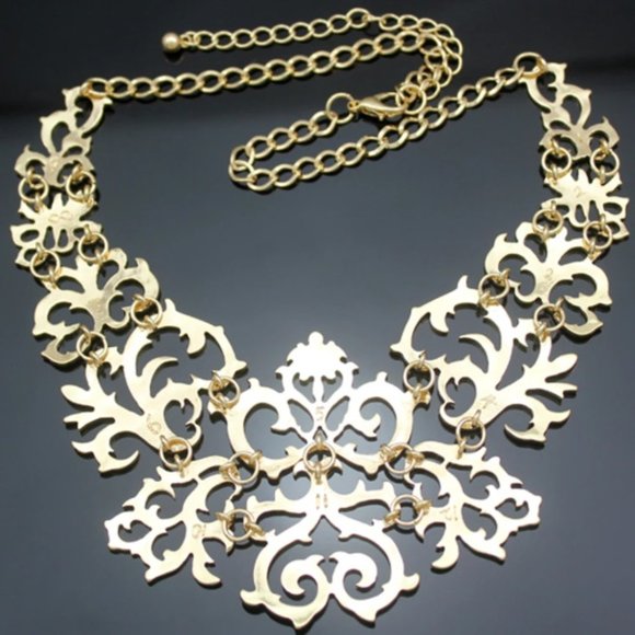 Antique Art Nouveau Necklace - Picture 5 of 11